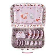 SASS & BELLE Dječji ružičasti kofer za piknik Woodland Friends